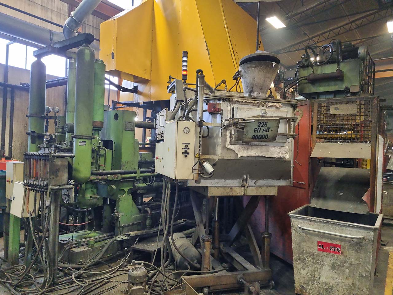 IDRA OL 320 PRP İkinci el soğuk kamaralı basınçlı döküm makineleri KK1428 IDRA OL 320 PRP İkinci el soğuk kamaralı basınçlı döküm makineleri KK1428