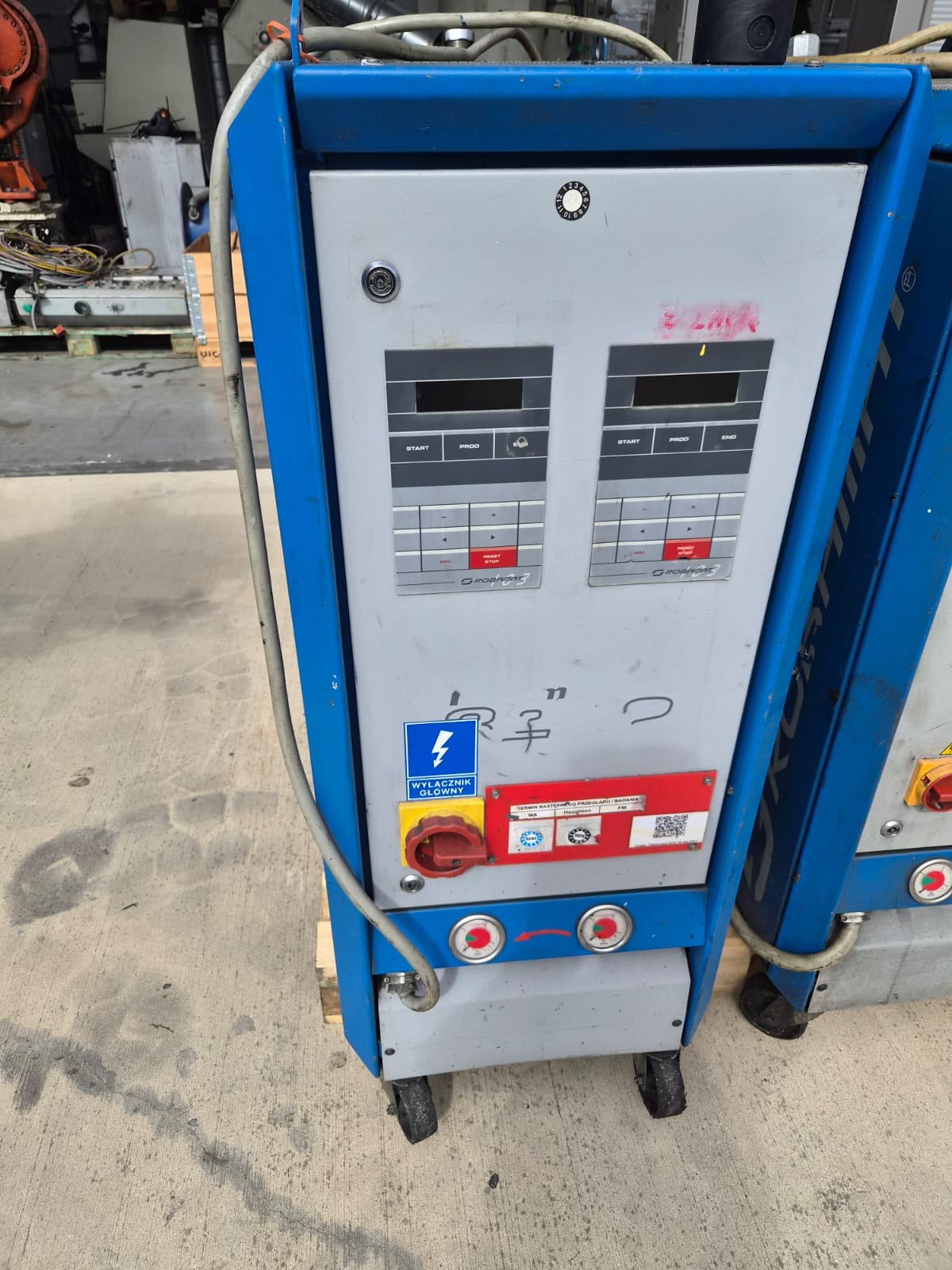 Robamat Thermocast 3212 yağ sıcaklık kontrol ünitesi ZU2265, kullanılmış