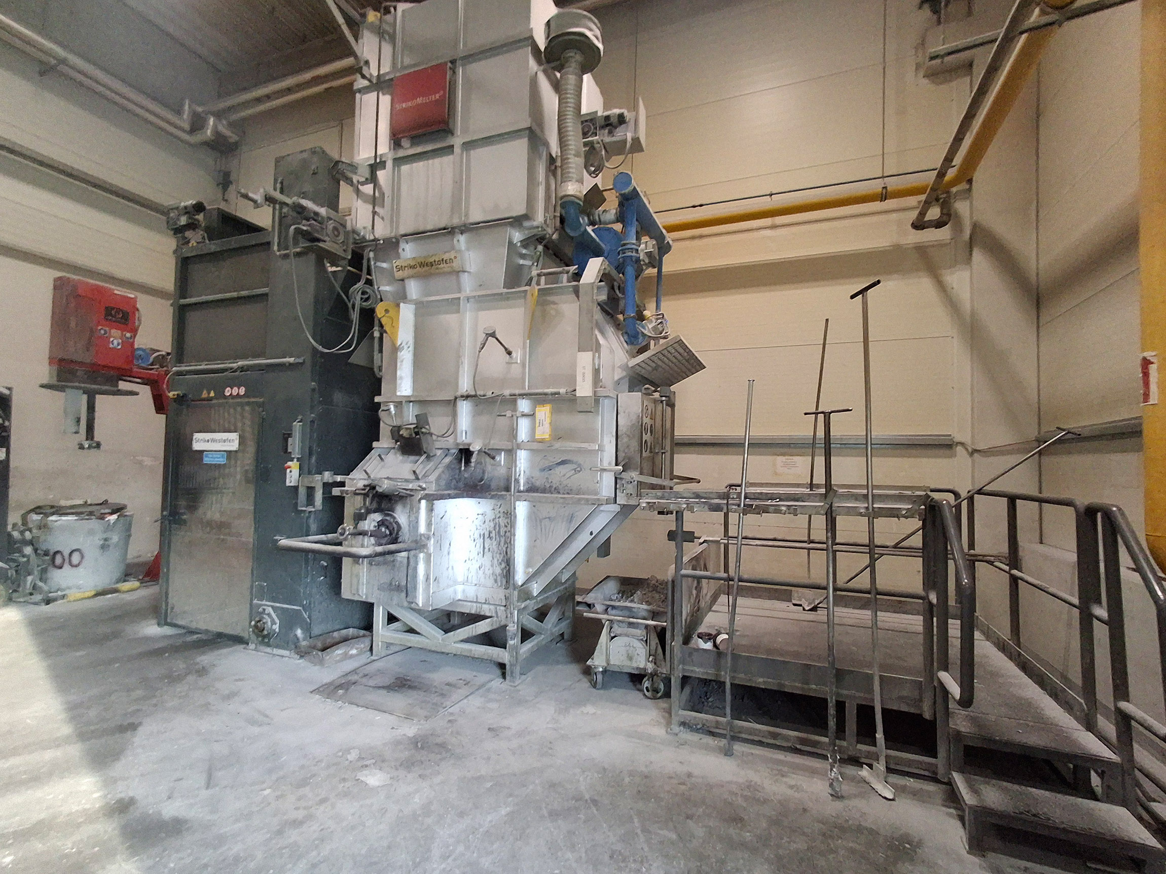 StrikoWestofen MH II-T 2000/1500 G-eg ergitme ve bekletme fırını O1848, kullanılmış