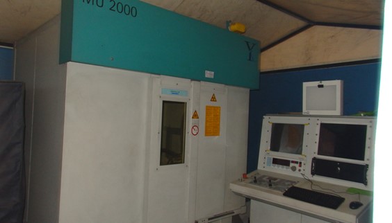 Yxlon MU 2000 X-ray cihazı ZU2253, kullanılmış