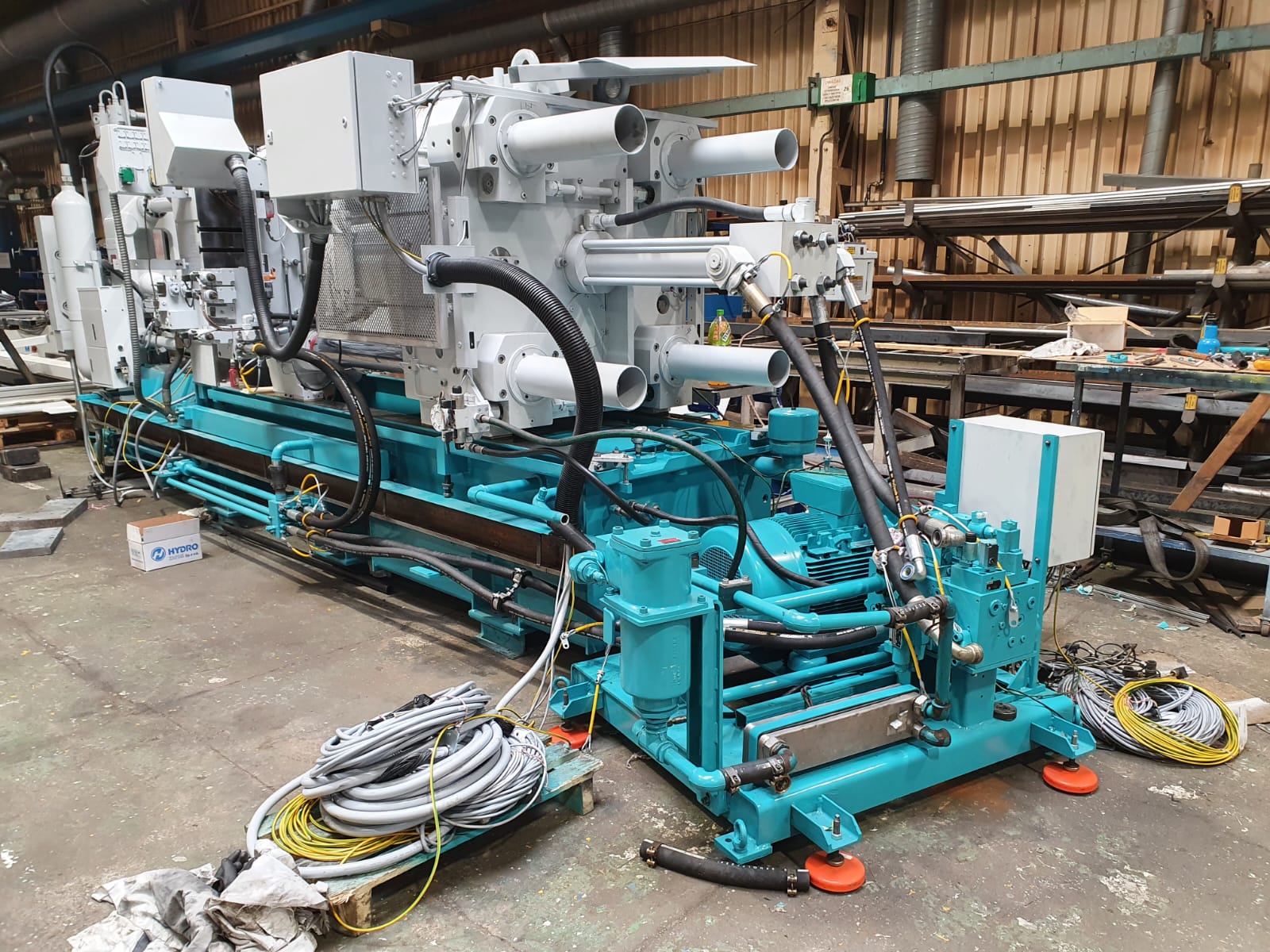 Soğuk kamaralı basınçlı döküm makinesinin yenilenmesi