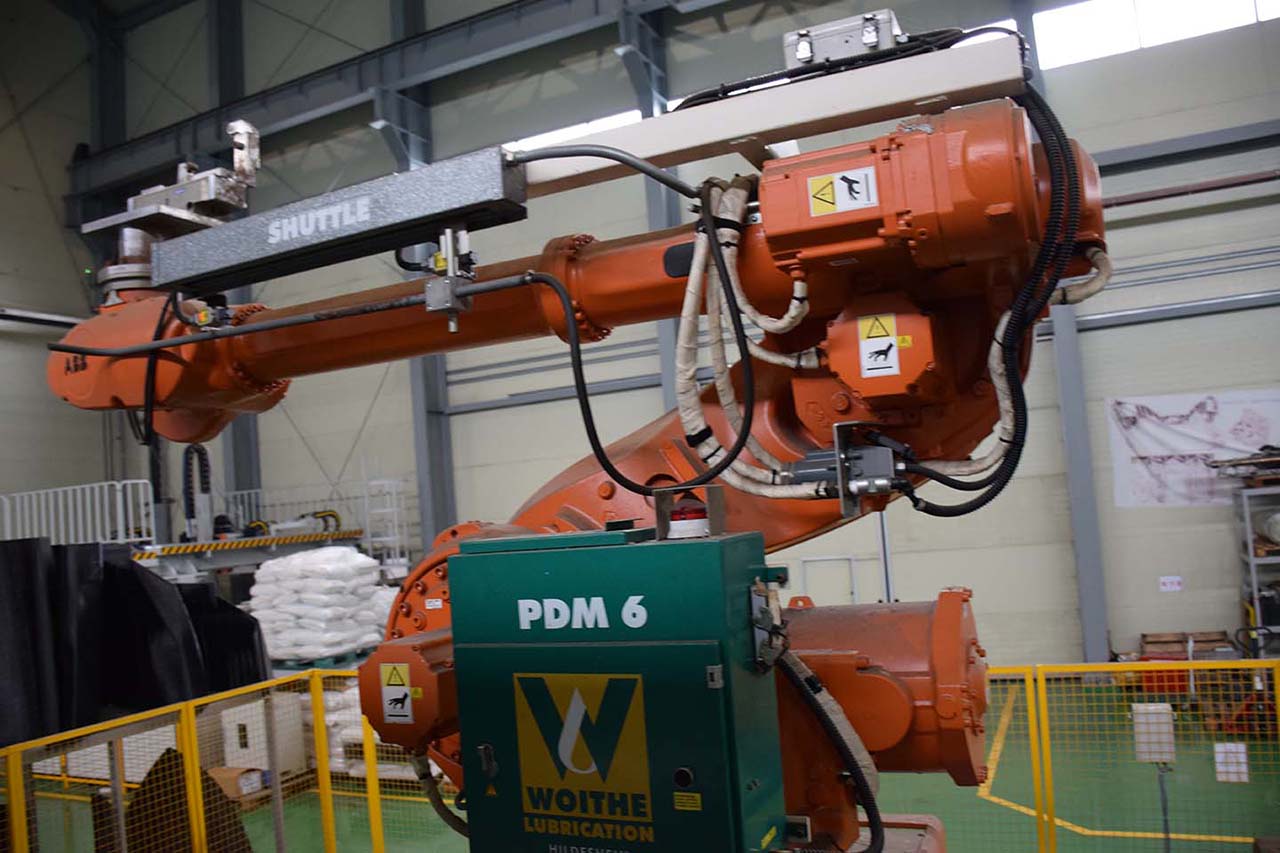 ABB IRB 7600 FOUNDRY PLUS robot HR1839, kullanılmış