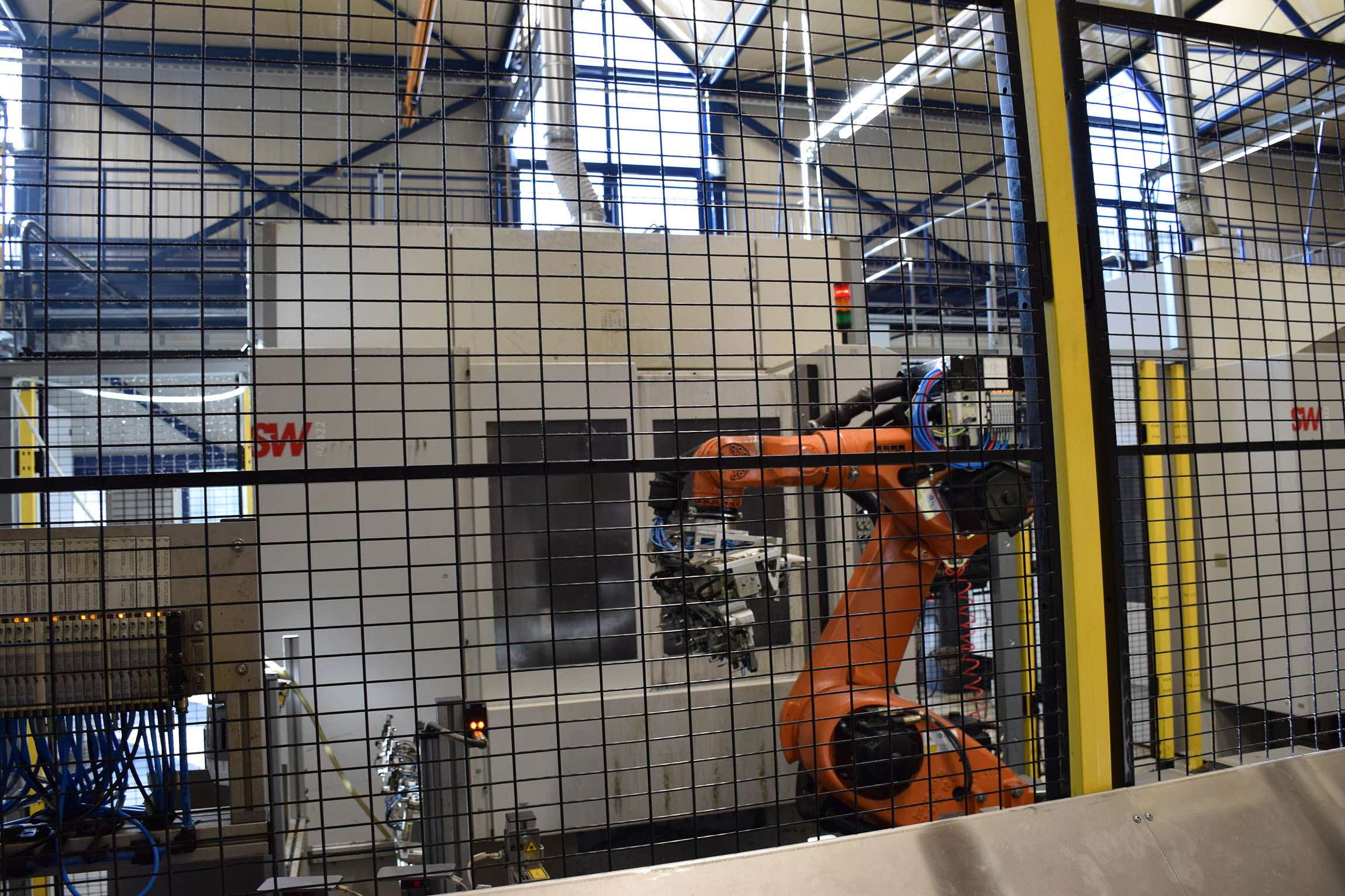 SW BA 422 yatay çift milli işleme merkezi BA2412, ikinci el