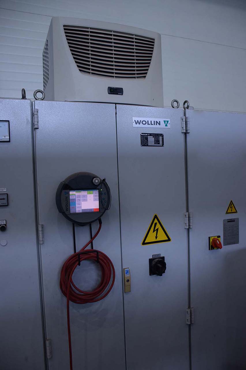 Wollin PSM 4 F püskürtme makinesi, kullanılmış