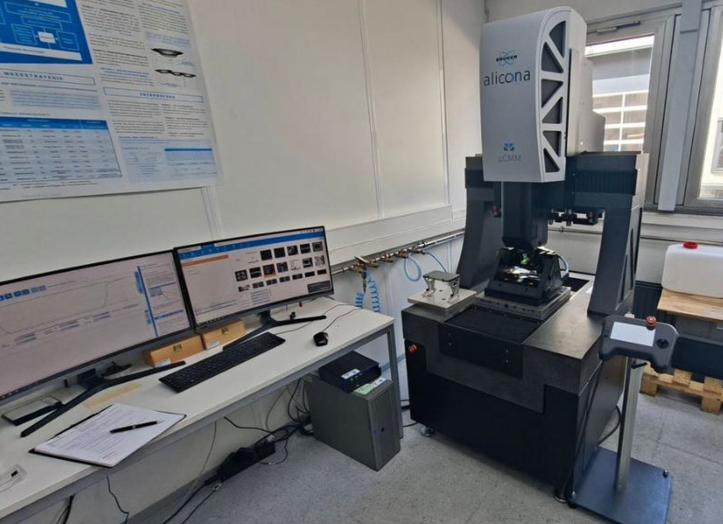Bruker Alicona μCMM – Optik 3B mikro koordinat ölçüm cihazı ZU2304, ikinci el