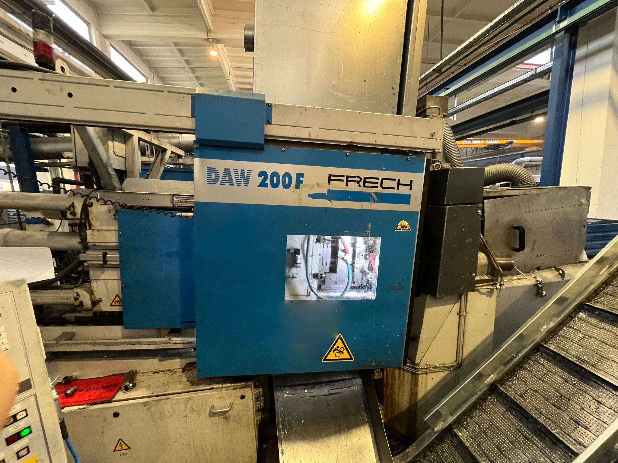 Frech DAW 200 F sıcak kamaralı döküm makinesi WK1476, kullanılmış