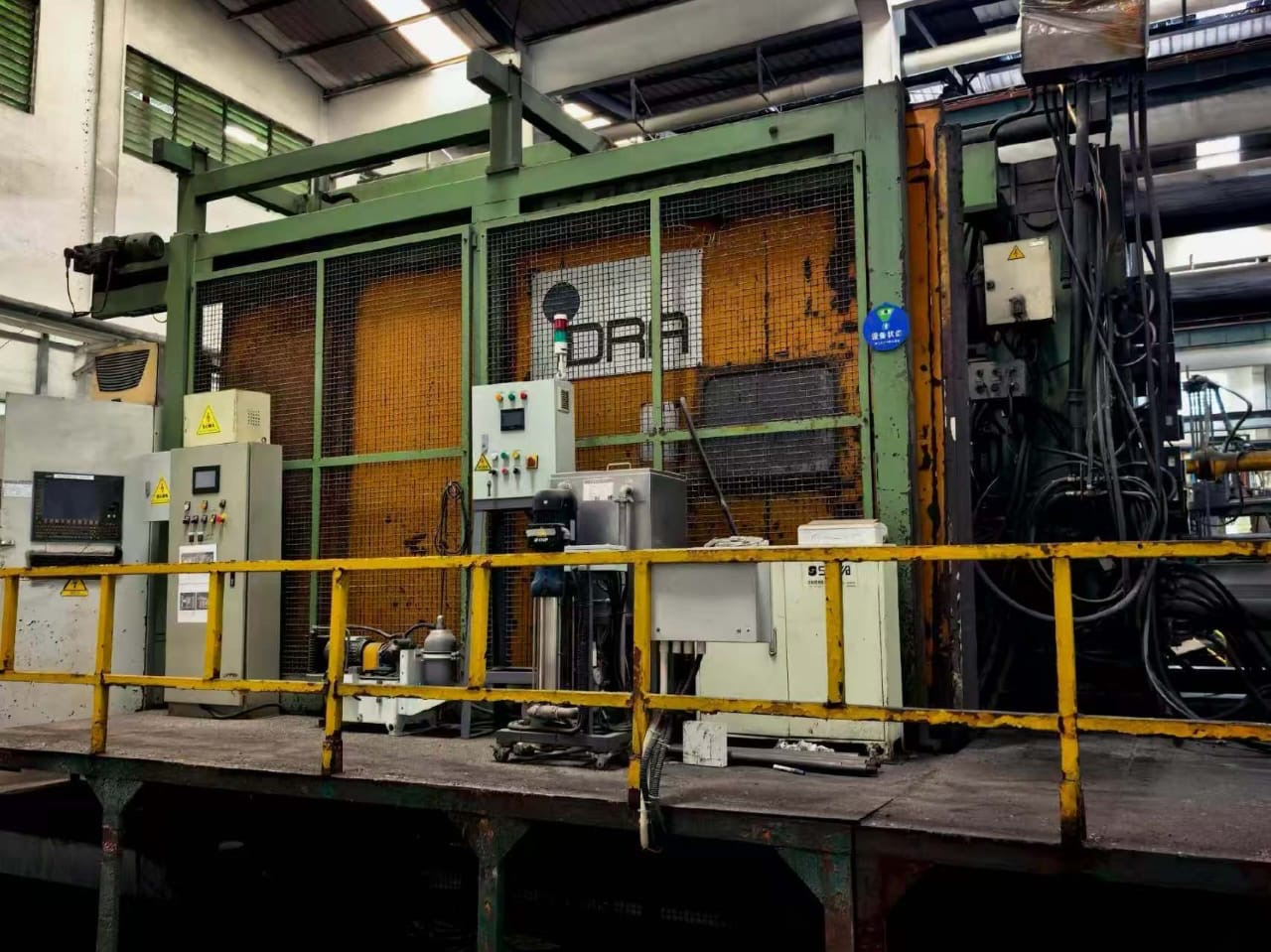 Idra OL 3000 PRP soğuk hazneli basınçlı döküm makinesi KK1713, ikinci el