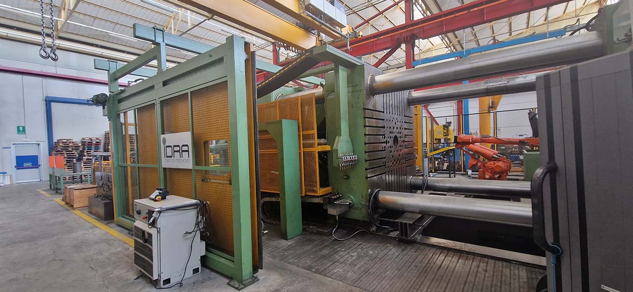 Idra OL 3500 soğuk kamara döküm makinesi KK1678, kullanılmış