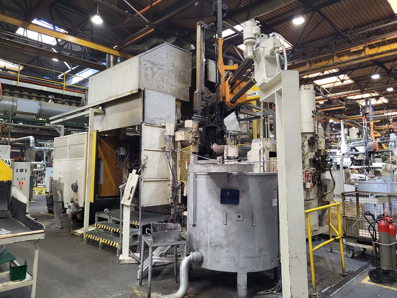 Italpresse IP 900 SC soğuk kamara döküm makinesi KK1684, kullanılmış